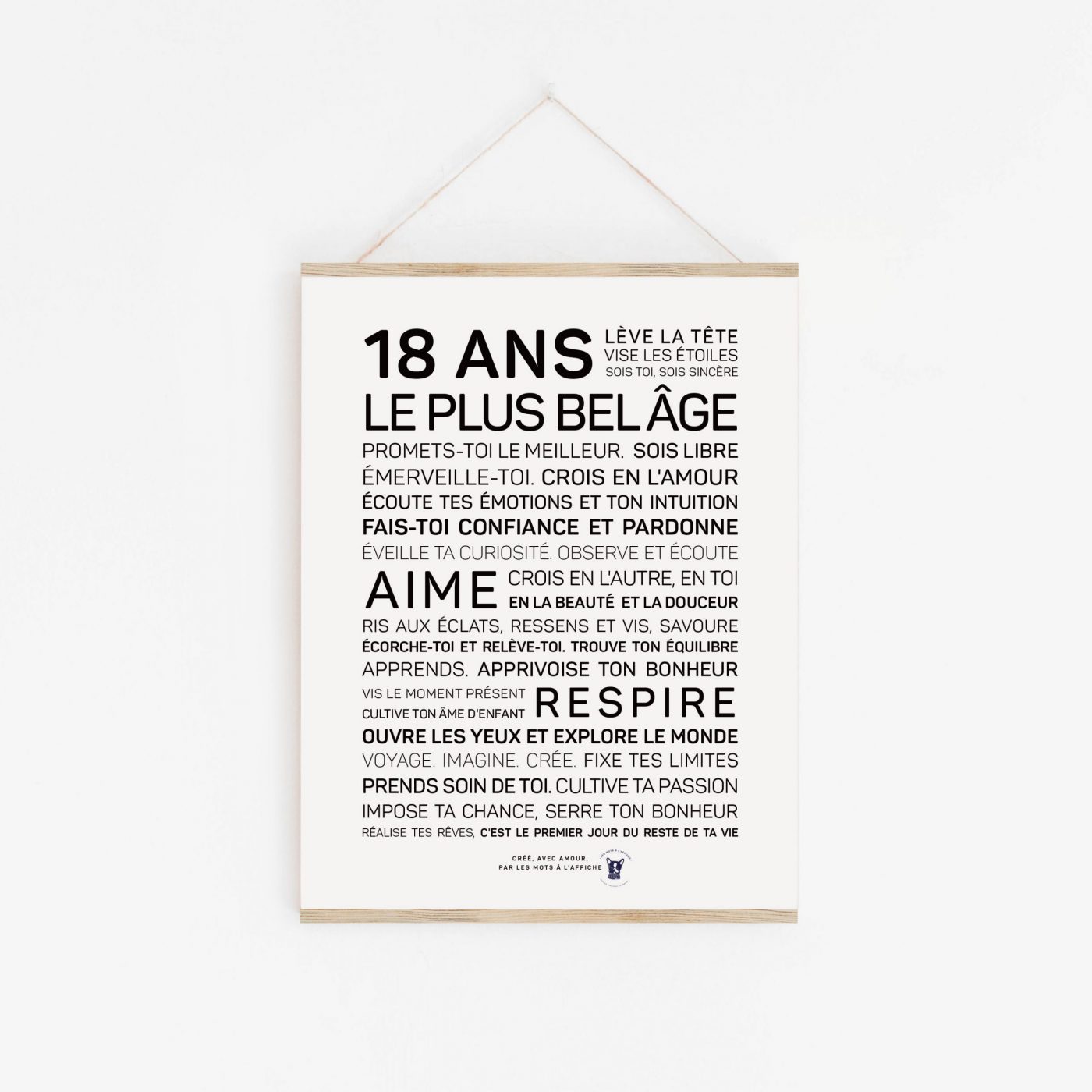Carte d'anniversaire 18 ans pour garçon, fille, lui, elle, fils, fille  personnalisée pour adolescent de 18 ans HBNA23 -  France