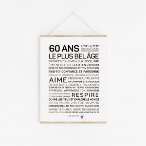 2016] Carte anniversaire 60 ans 