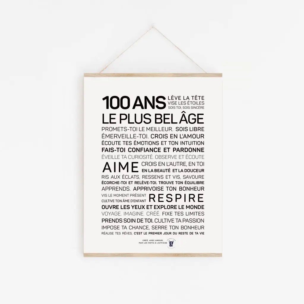Affiche Cadeau 100 ans - 100 ans - 100 ans - 100 ans - 100 ans - 100 ans.
Nom du produit : affiche coucher de soleil doré.
