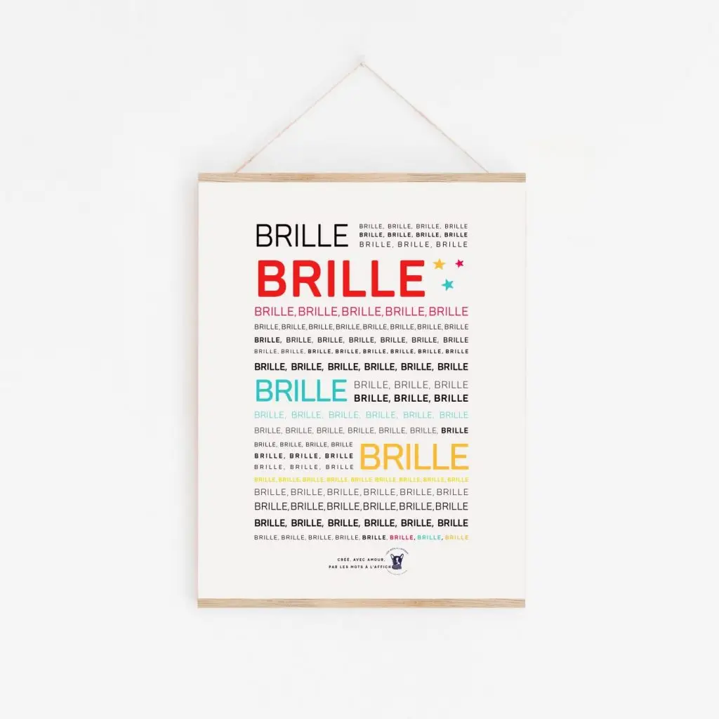 Mantra : Je suis un soleil brille - poétique brille - idée brille -